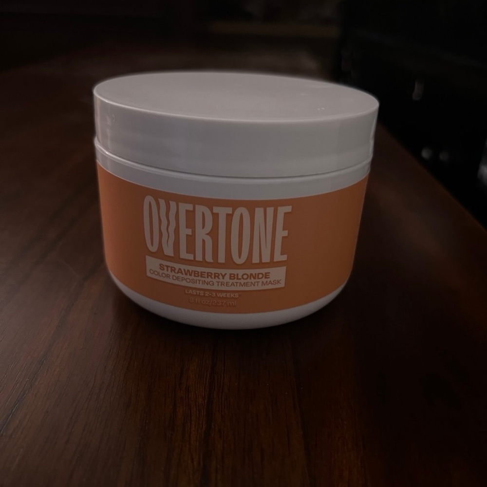 Overtone Strawberry blonde hair mask